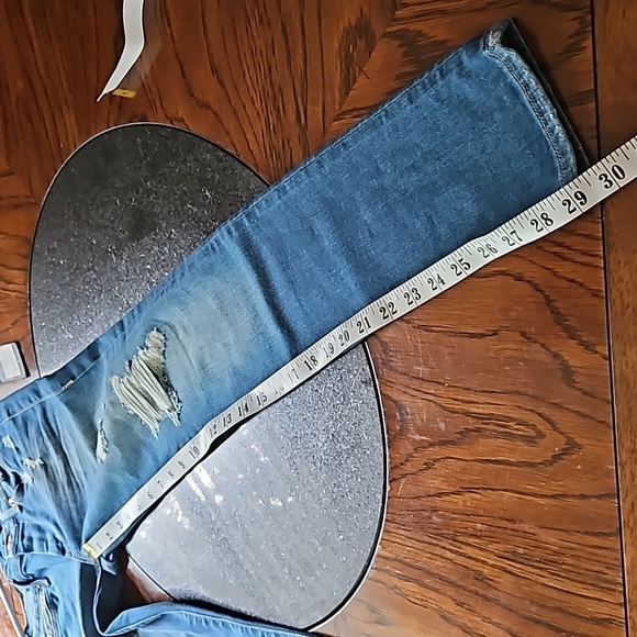 True Religion Halle Stretch Distressed Skinny Jeans Size 25 - Picture 16 of 16
